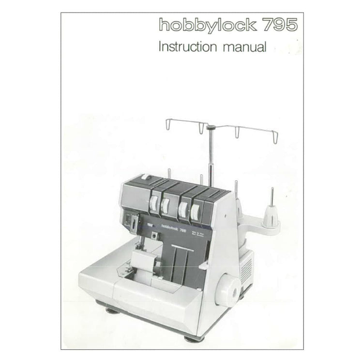Pfaff Hobbylock 795 Instruction Manual image # 123109