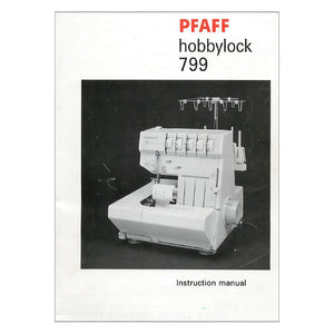 Pfaff Hobbylock 799 Instruction Manual image # 123113