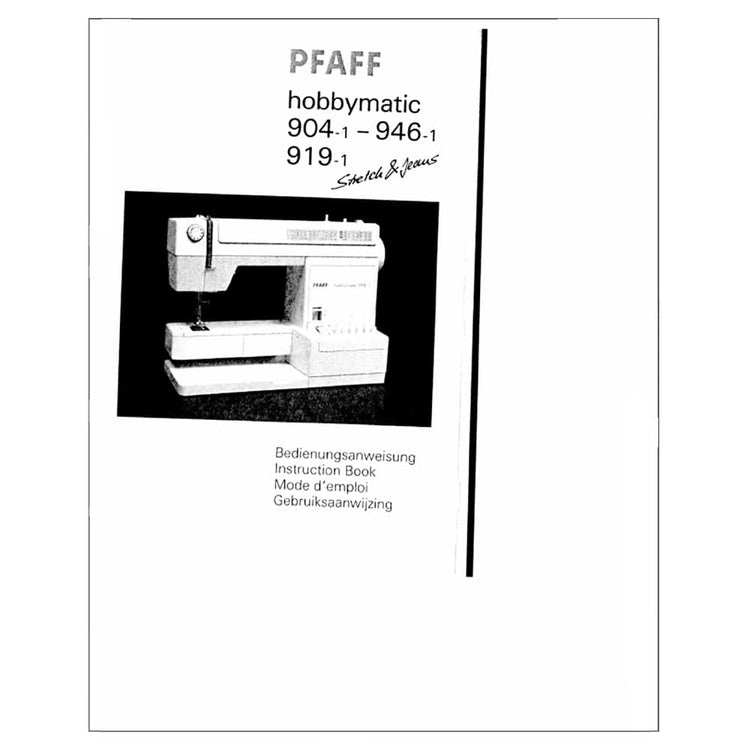 Pfaff Hobbymatic 919-1 Instruction Manual image # 123144