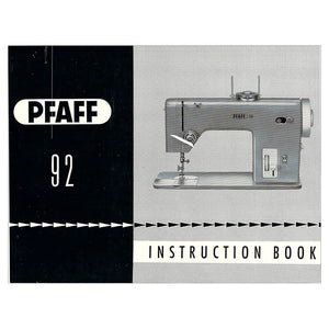 Pfaff 92 Instruction Manual image # 123146