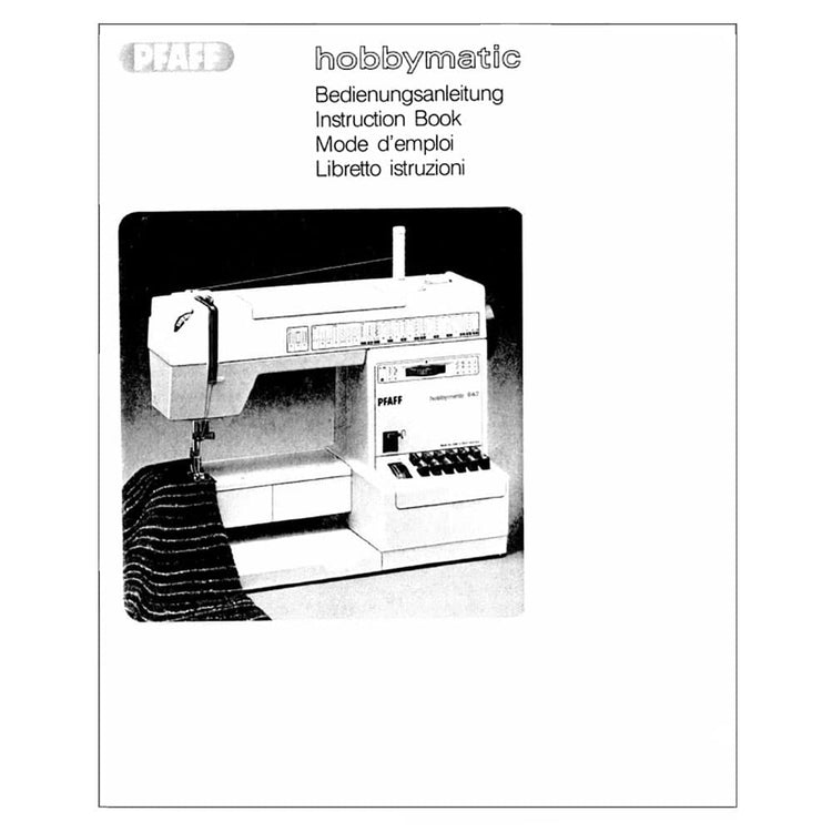 Pfaff Hobbymatic 947 Instruction Manual image # 123158