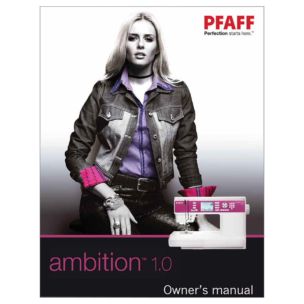 Pfaff Ambition 1.5 Instruction Manual image # 123180