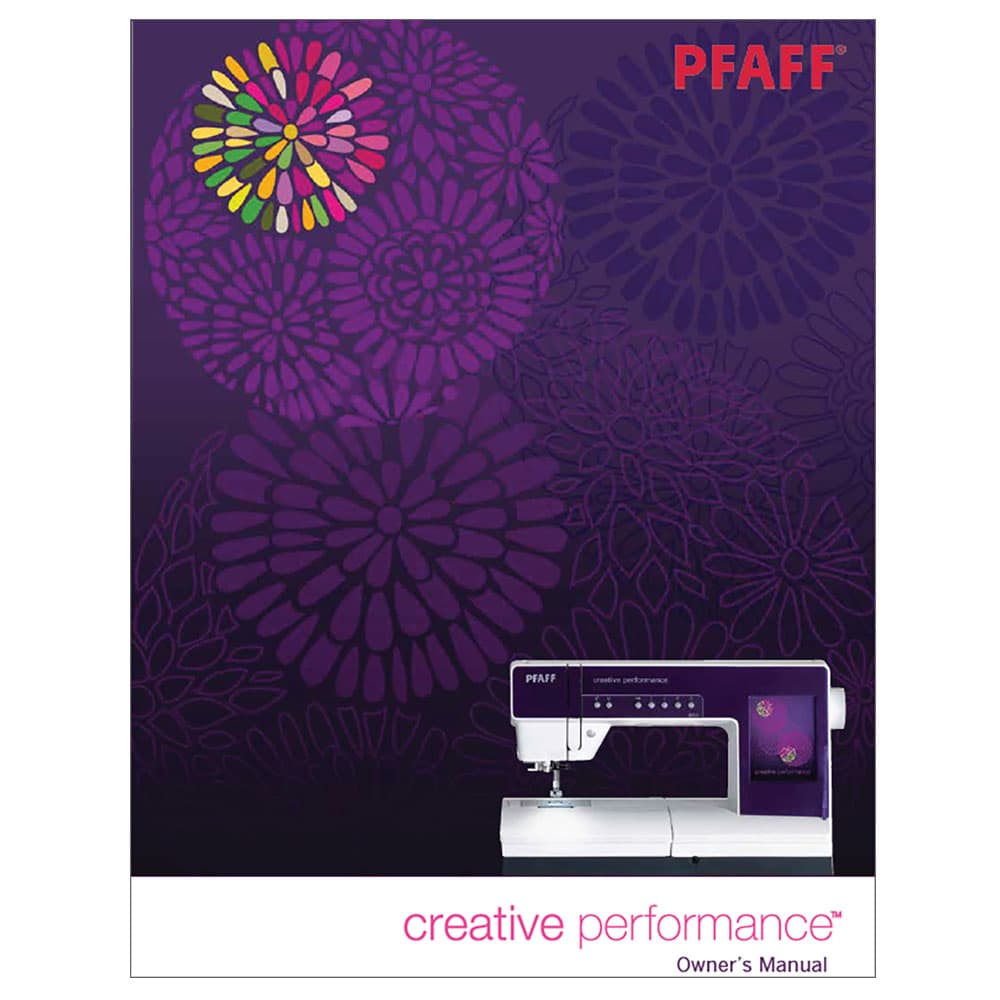 Pfaff Creative Performance Instruction Manual image # 123212