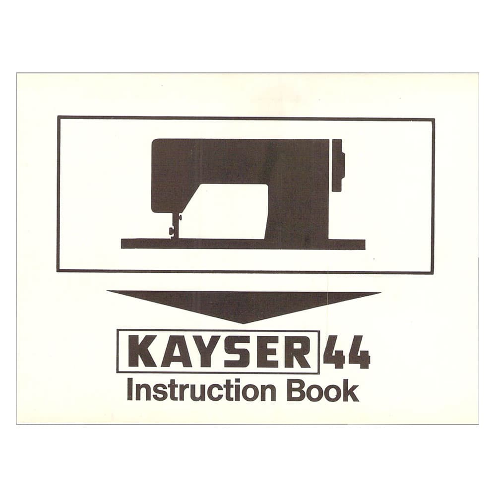 Pfaff Kayser 44 Instruction Manual image # 123291