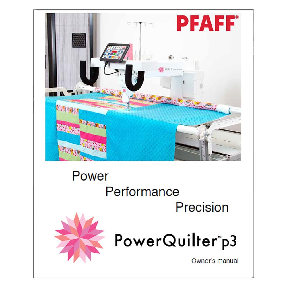 Pfaff PowerQuilter P3 Instruction Manual image # 123302