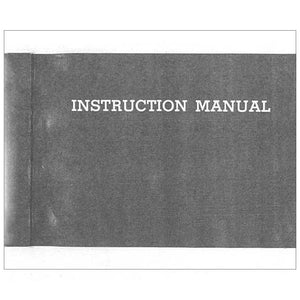 Riccar 1500 Instruction Manual image # 117039