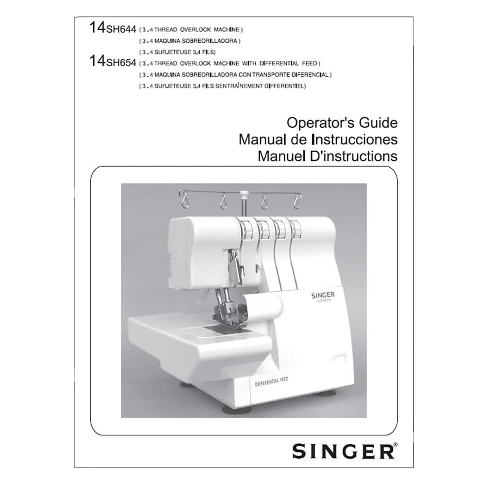 Singer 14SH644 Instruction Manual image # 124055
