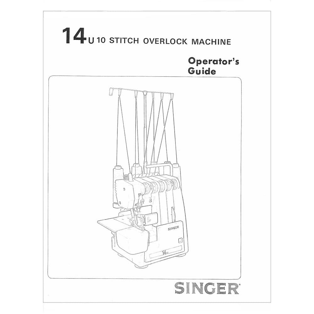 Singer 14U285B Instruction Manual image # 124097