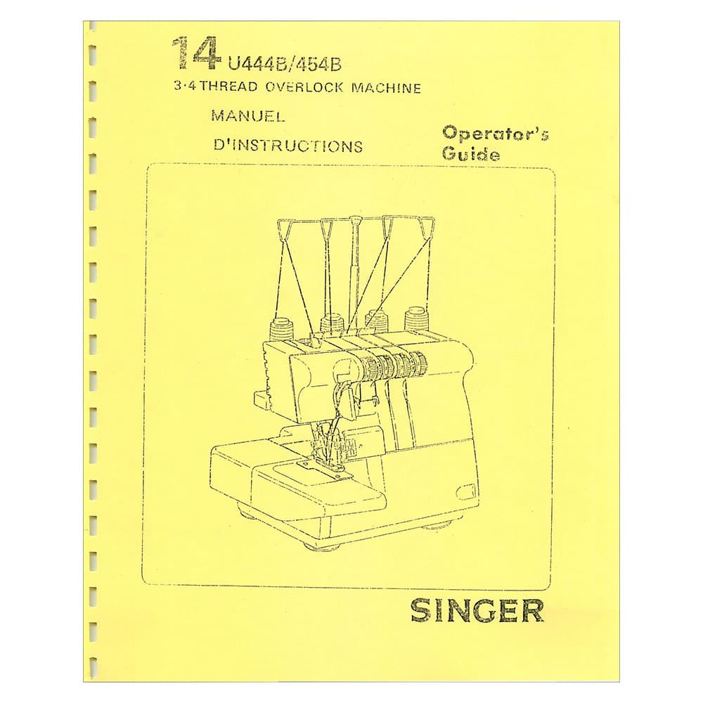 Singer 14U444 Instruction Manual image # 123681