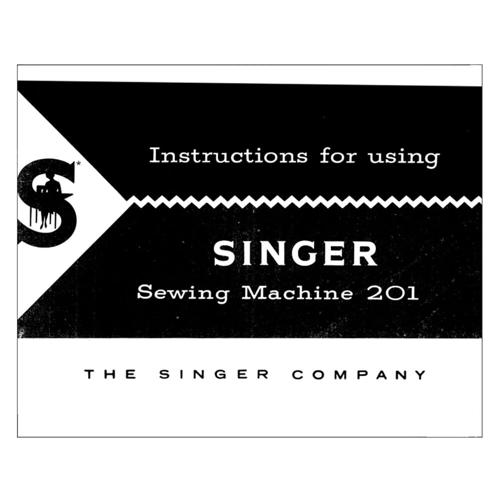 Singer 201-4 Instruction Manual image # 124246