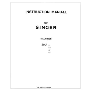Singer 20U53 Instruction Manual image # 124250