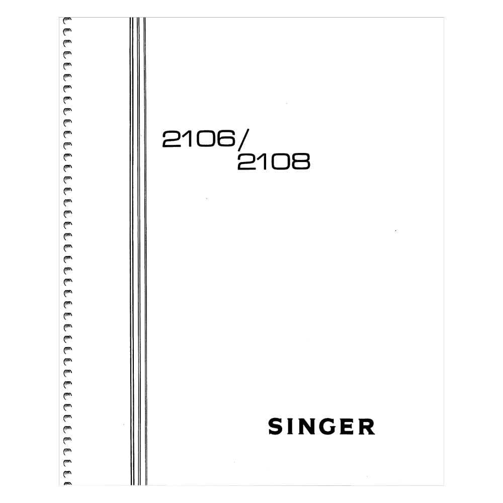 Singer 2108 Instruction Manual image # 124257