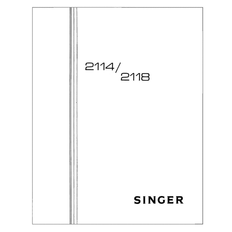 Singer 2118 Instruction Manual image # 124258