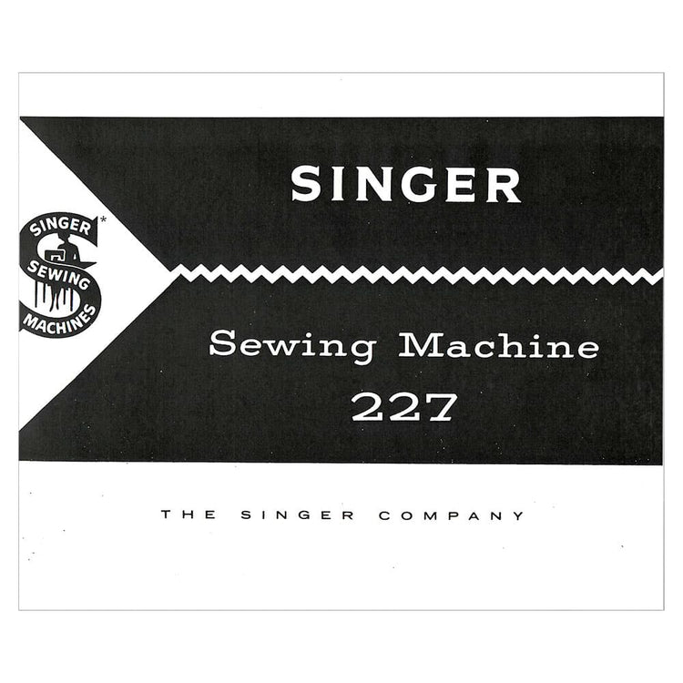 Singer 227 Instruction Manual image # 124271