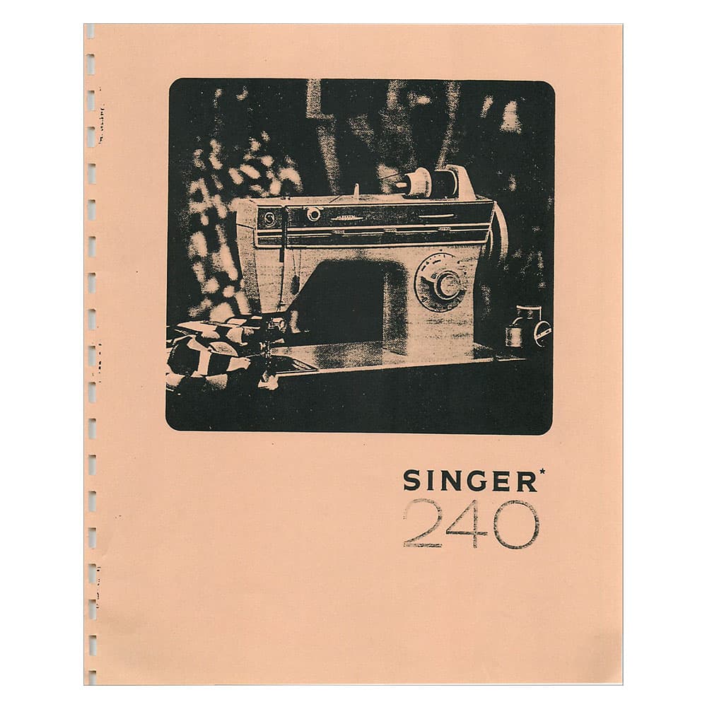 Singer 250 Instruction Manual image # 124280