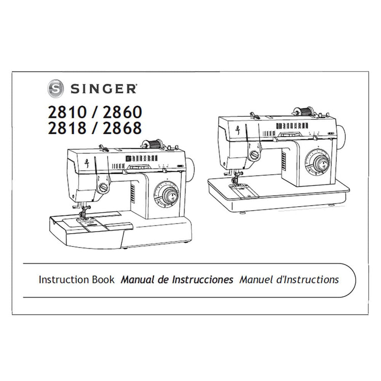Singer 2818 Instruction Manual image # 124312