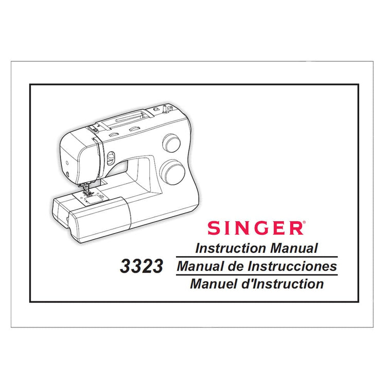 Singer 3323S Talent Instruction Manual image # 123557