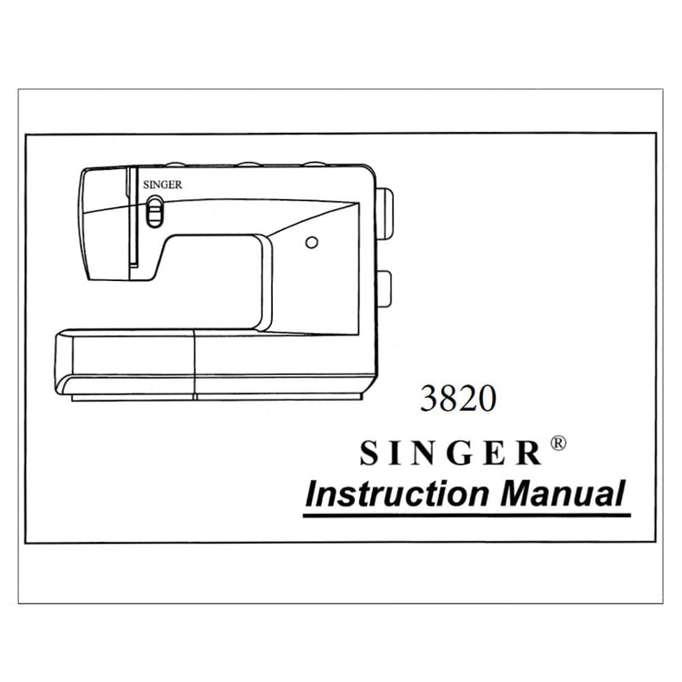Singer 3820 Instruction Manual image # 124414
