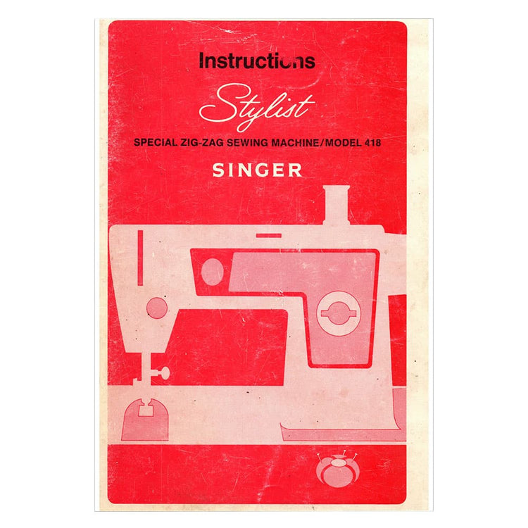 Singer 418 Stylist Instruction Manual image # 124428