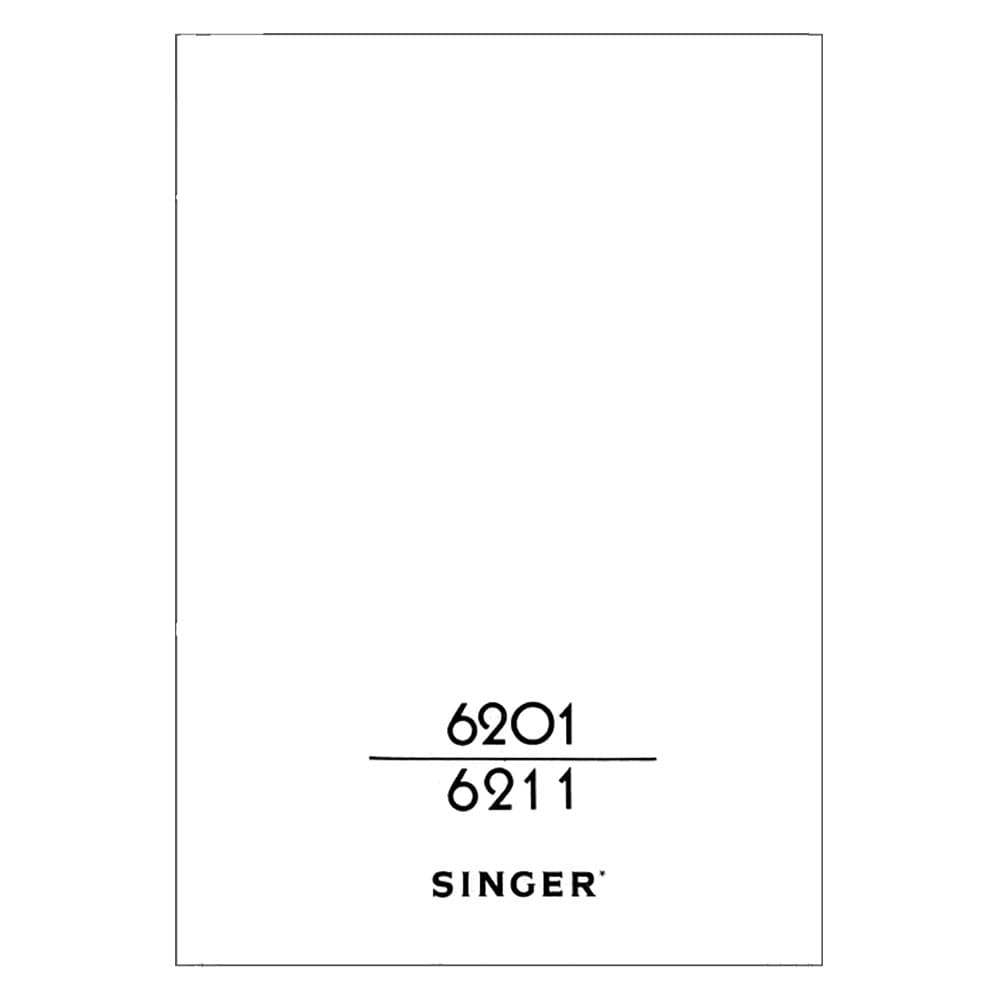 Singer 6201 Instruction Manual image # 123586