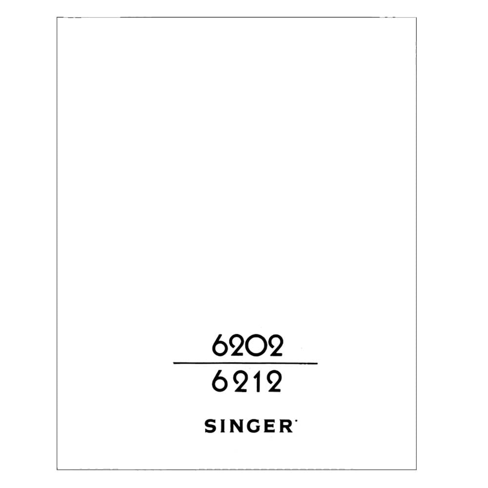 Singer 6212 Instruction Manual image # 124737