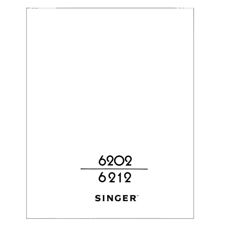 Singer 6212 Instruction Manual image # 124737