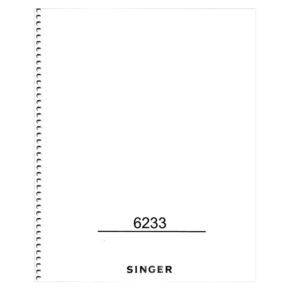 Singer 6233 Instruction Manual image # 123590
