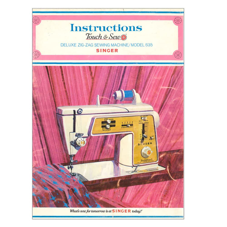 Singer 635E3 Instruction Manual image # 124760