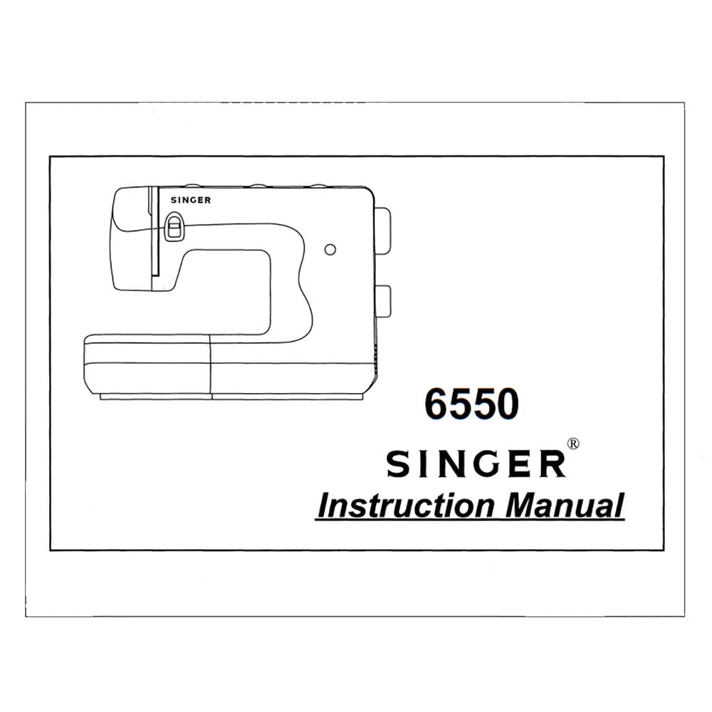 Singer 6550 Instruction Manual image # 124777