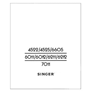 Singer 6605 Instruction Manual image # 124785