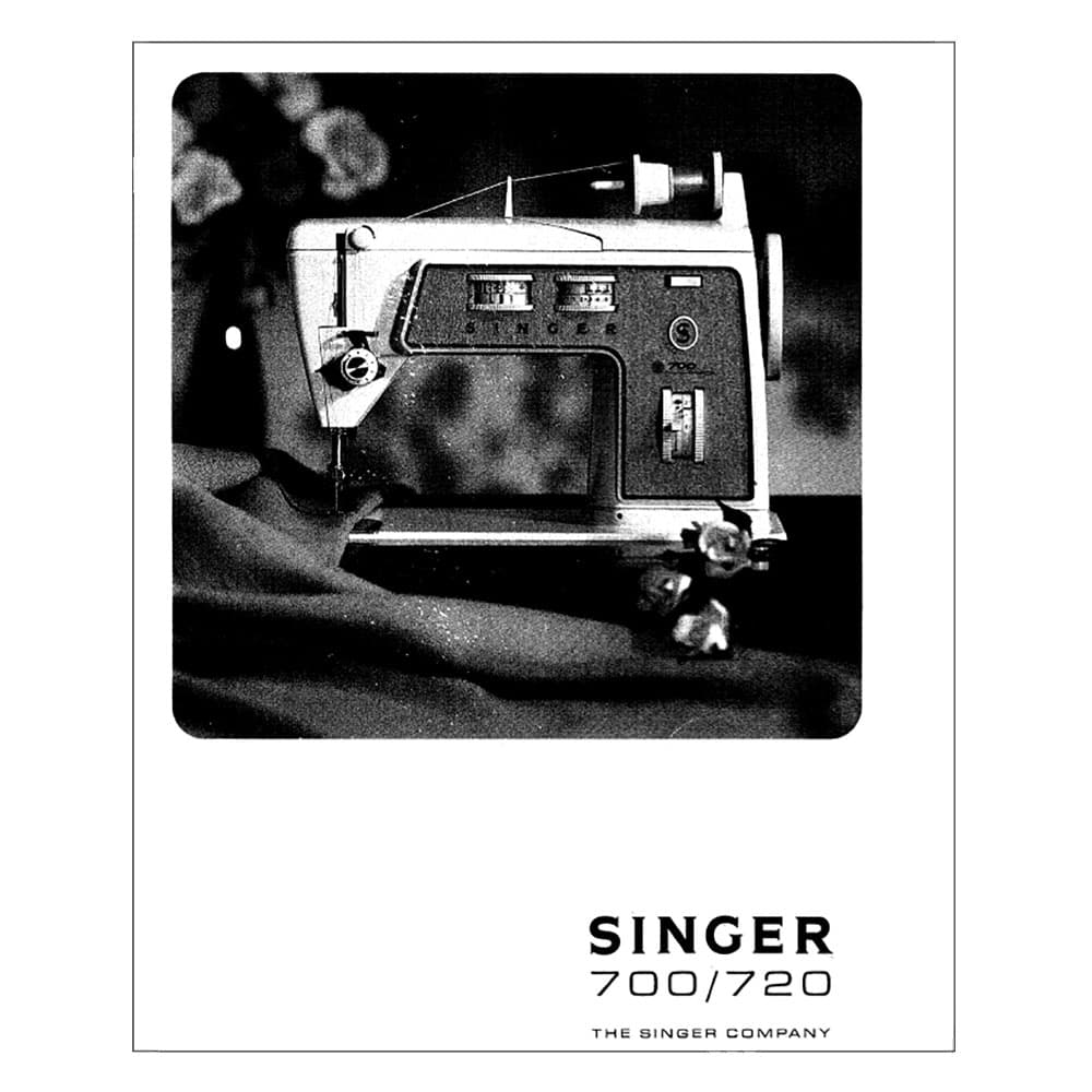 Singer 700 Instruction Manual image # 124792