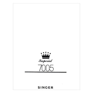 Singer 7005 Instruction Manual image # 124796