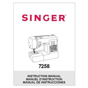 Singer 7258 Stylist Instruction Manual image # 123583