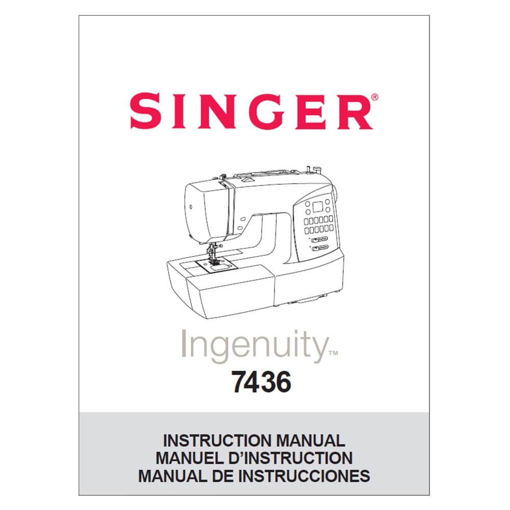 Singer 7436 Instruction Manual image # 123835