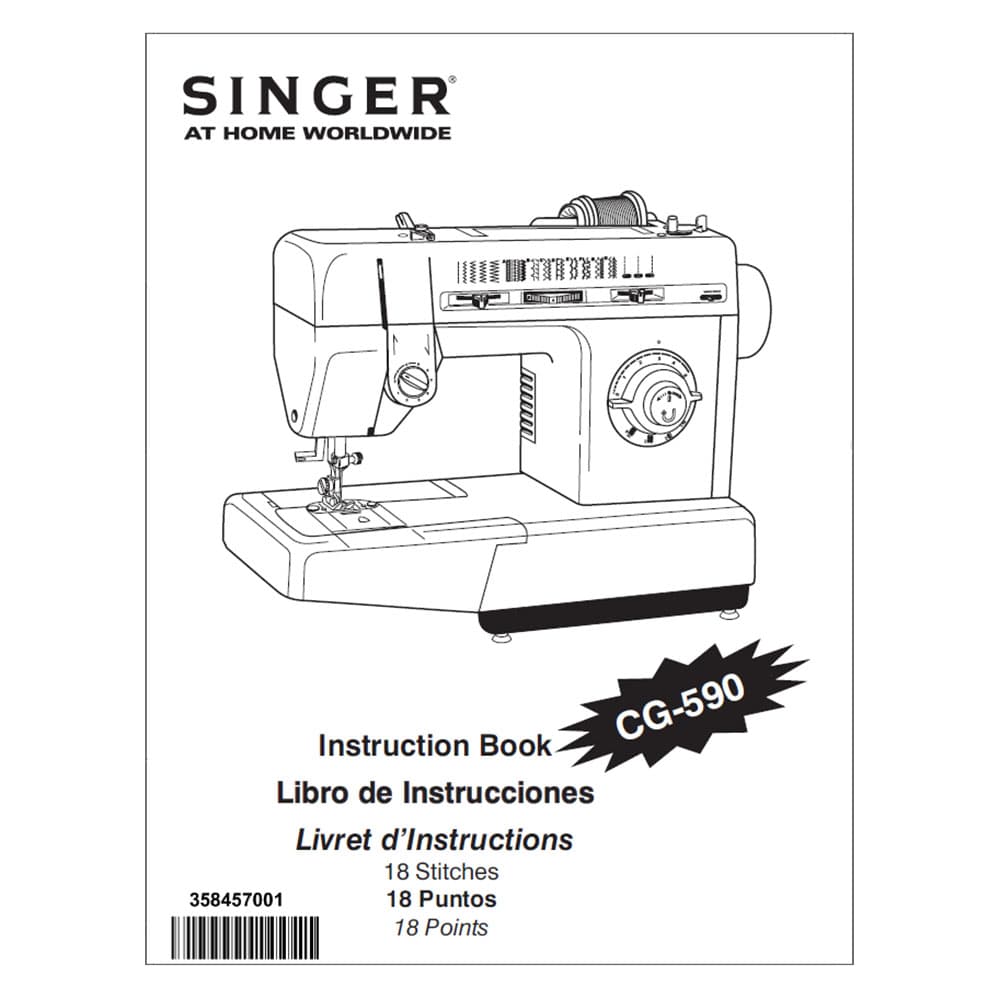 Singer CG-590 Instruction Manual image # 123679