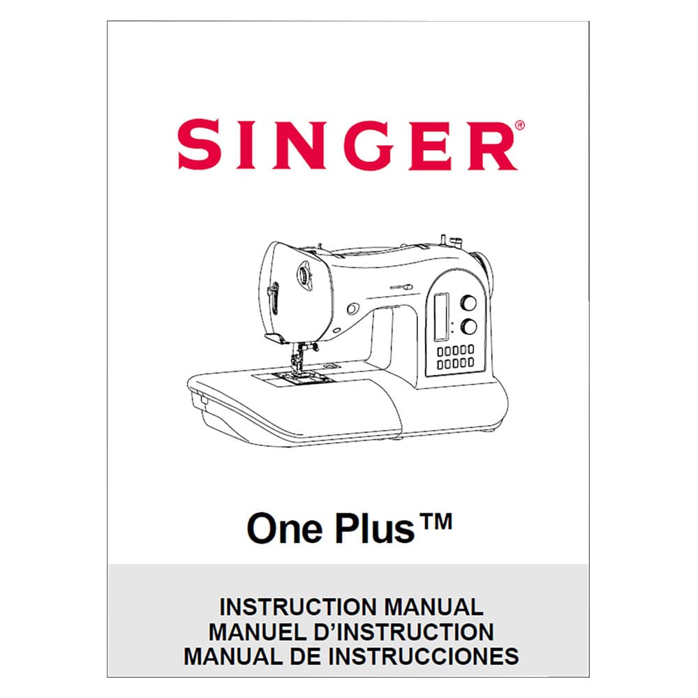 Singer One Plus Instruction Manual image # 123711