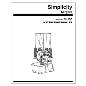 Simplicity SL550 Instruction Manual image # 123472