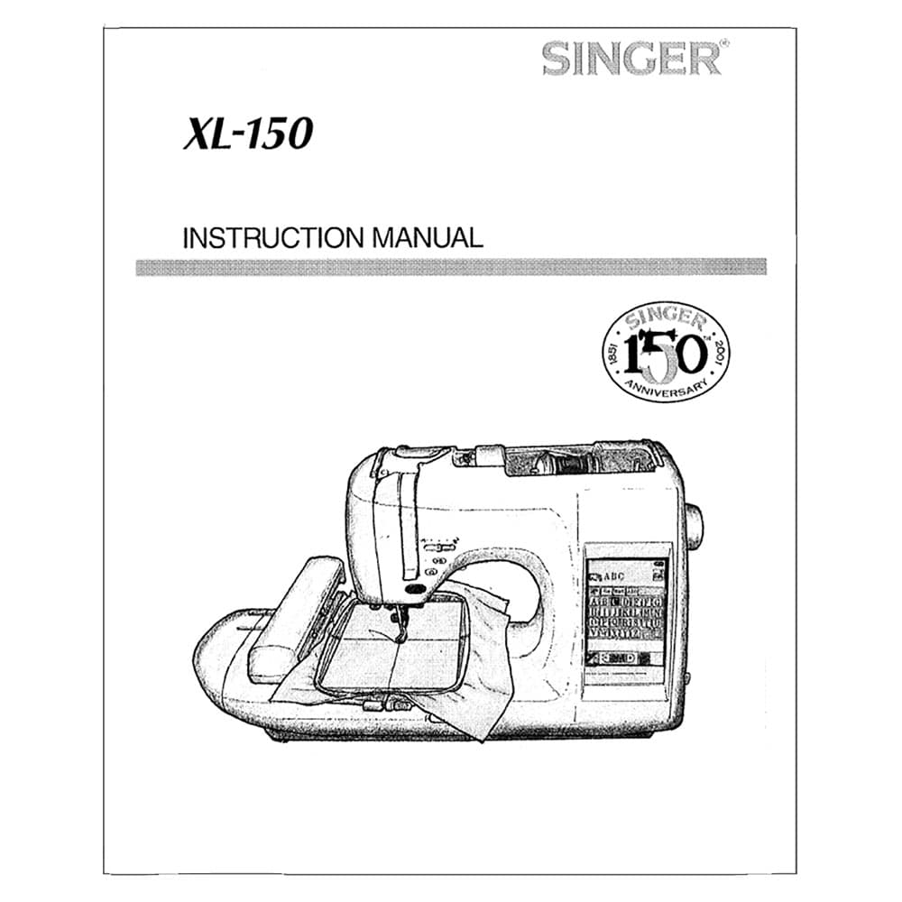 Singer XL150 Instruction Manual image # 123703