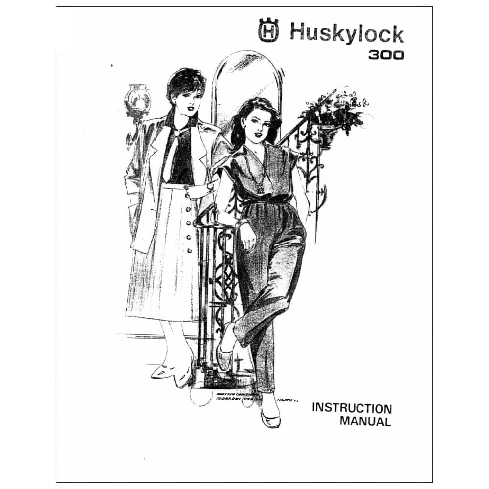 Viking Huskylock 300 Instruction Manual image # 122854