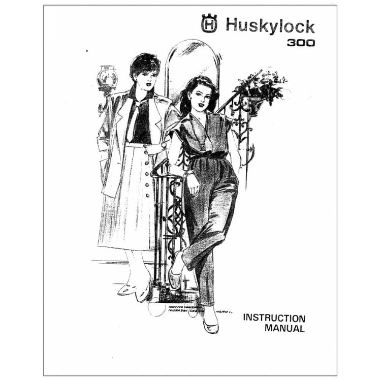 Viking Huskylock 300 Instruction Manual image # 122854