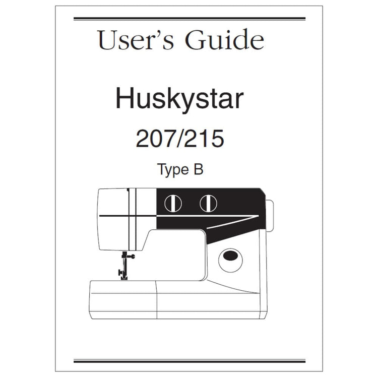 Viking Huskystar 215 Instruction Manual image # 122976