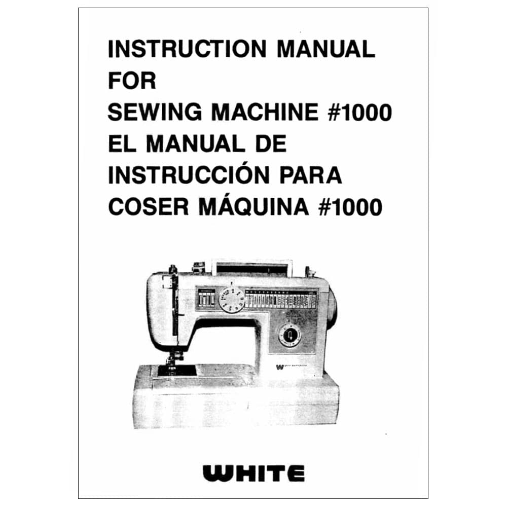 White 1000 Instruction Manual image # 119514