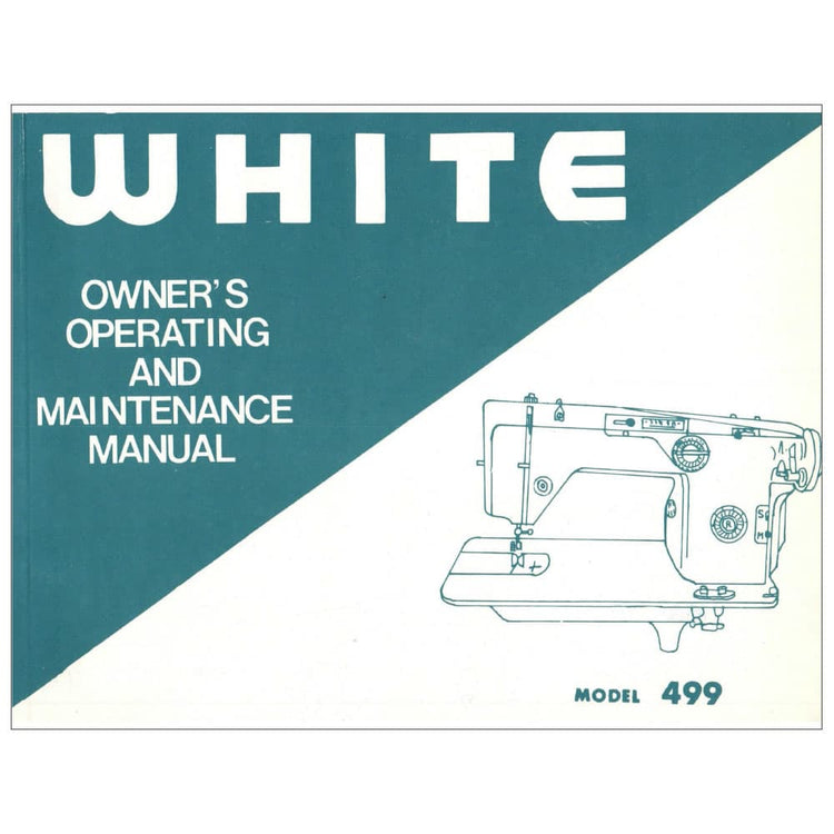 White 499 Instruction Manual image # 116096