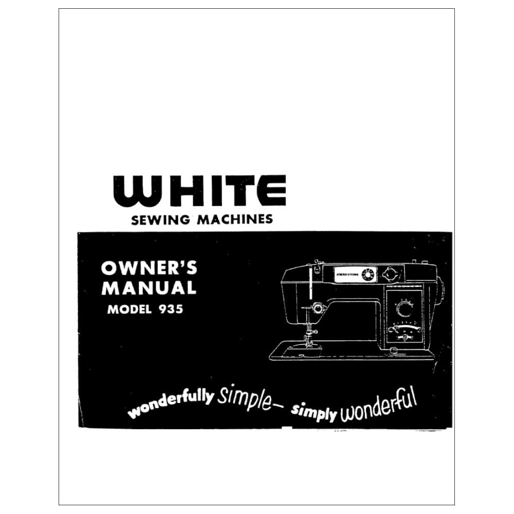 White 823 Instruction Manual image # 116071