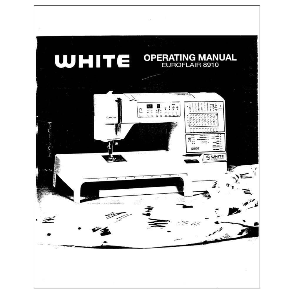 White 8910 Instruction Manual image # 122556