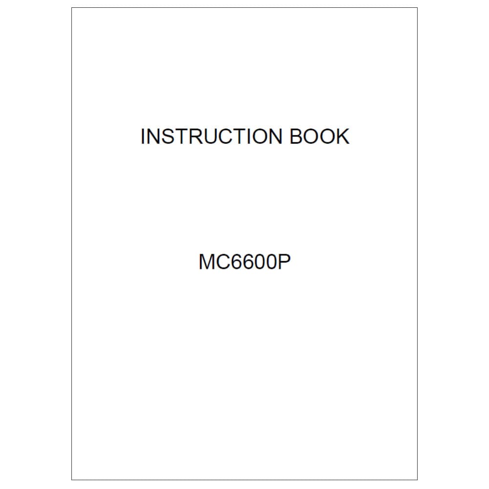Janome MC6600P Instruction Manual image # 118829