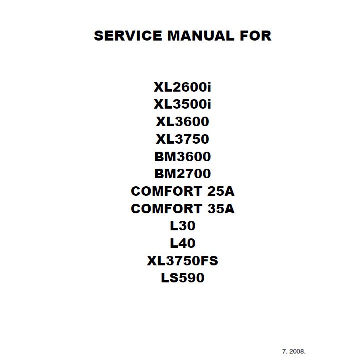 Service Manual, Brother LS590 image # 23280