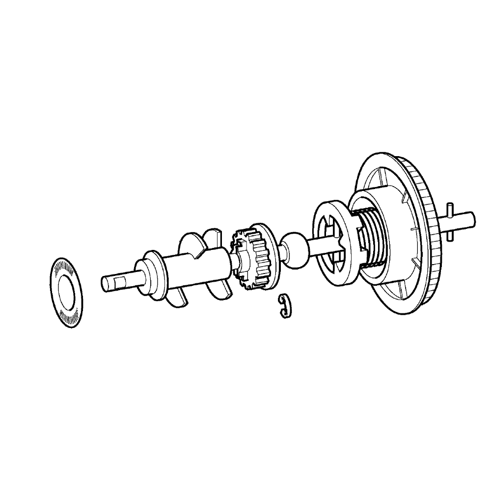 Upper Shaft Assembly,  Brother #XC5436021 image # 28400