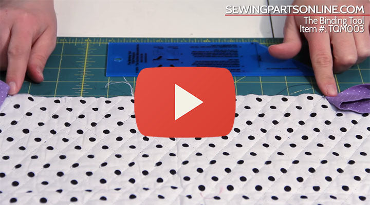 How To Use The Binding Tool - Sewing Parts Online - Everything