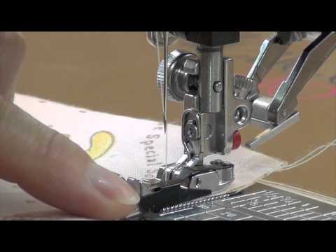 How To: Use A 1/4" Guide Presser Foot